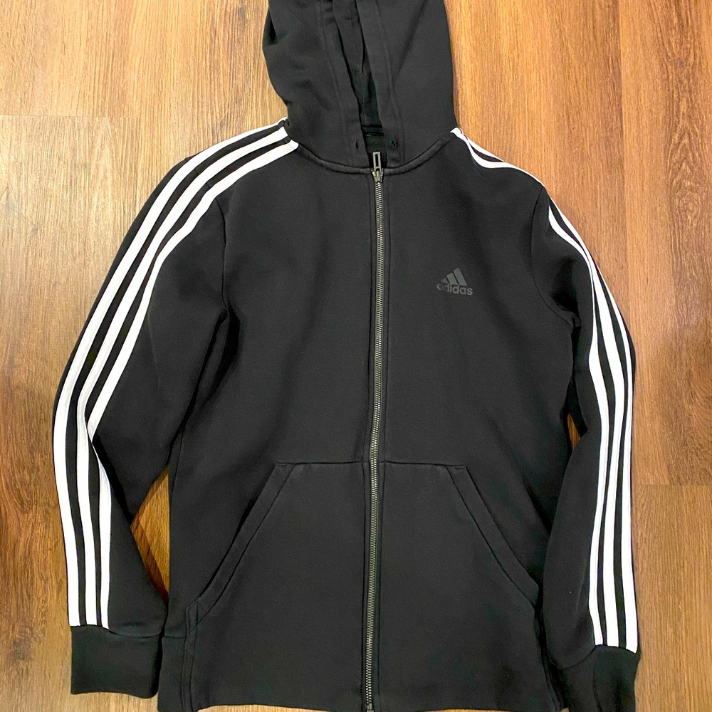 Women’s Size Small Adidas ZipUp Hooded Sweatshirt
